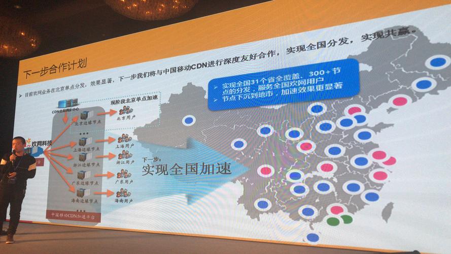 欢网江明浩:运用中国移动cdn 通过节点下沉完成全国加速
